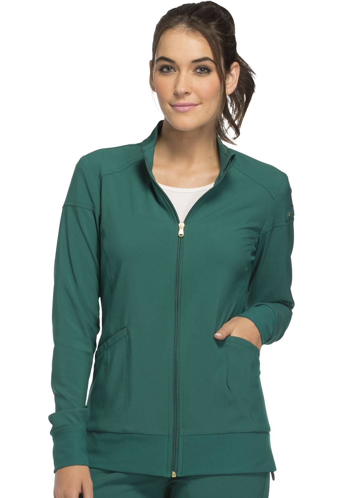 Cherokee Ladies Zipper Front Jacket CK303