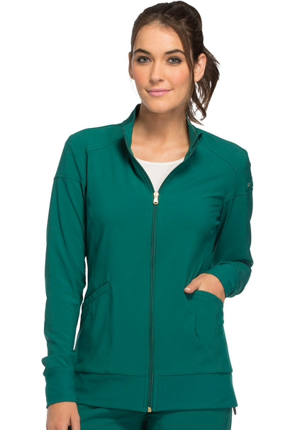 Cherokee Ladies Zipper Front Jacket CK303