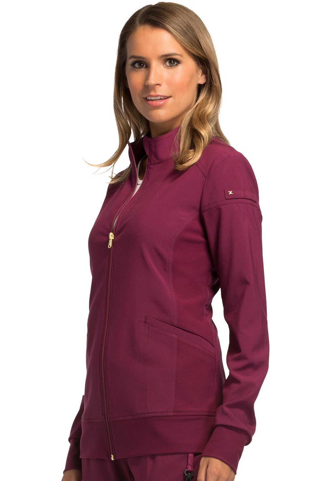 Cherokee Ladies Zipper Front Jacket CK303