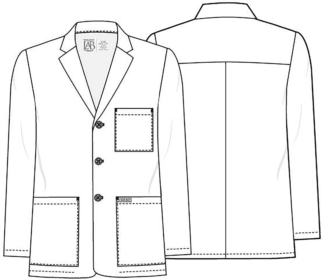 Cherokee Men's 30" Consultation Lab Coat CK401