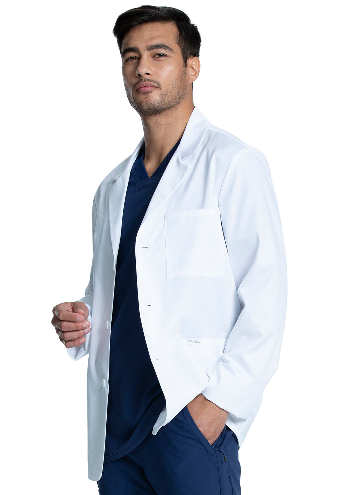 Cherokee Men's 30" Consultation Lab Coat CK401