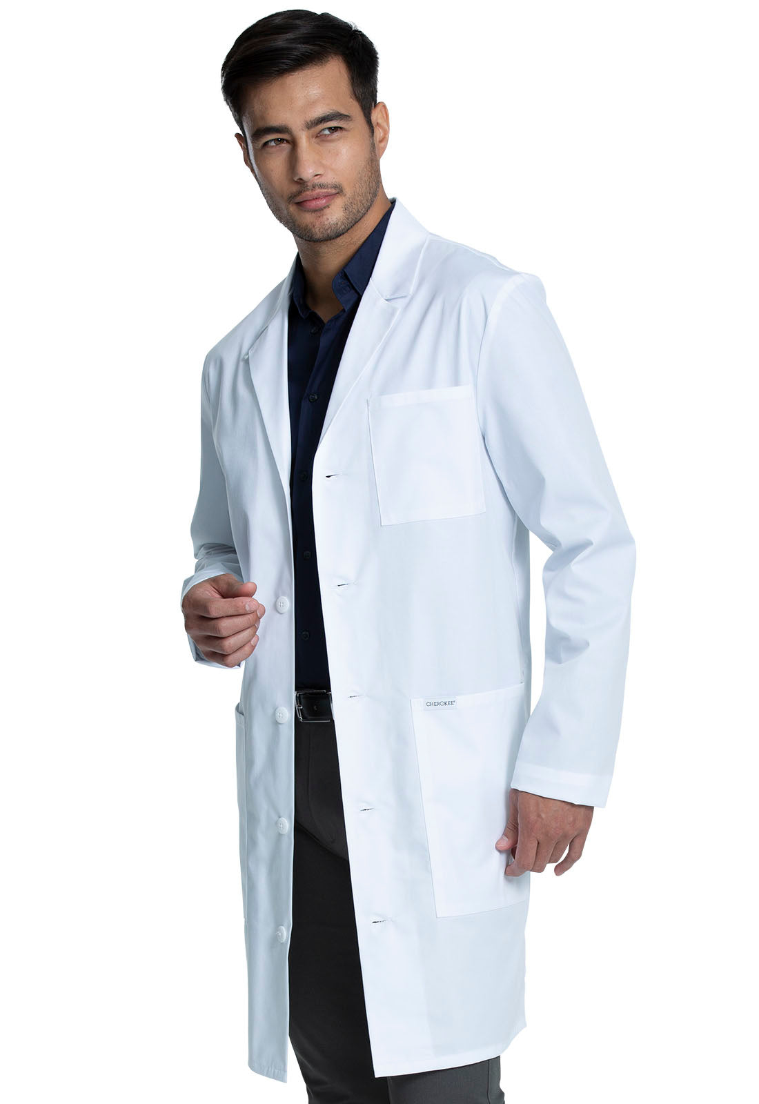 Size Chart Cherokee Unisex Lab Coat Professional 3-Pocket Design