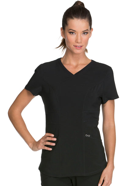Cherokee Women's Stretch V Neck Scrub Top CK623A
