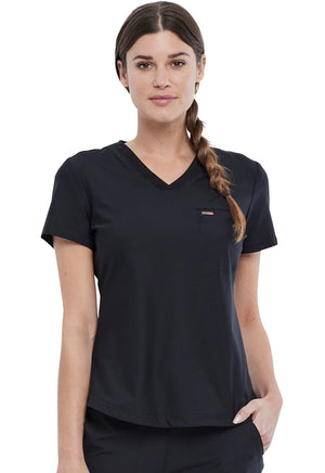 Cherokee Women's Tuckable V Neck Scrub Top CK819