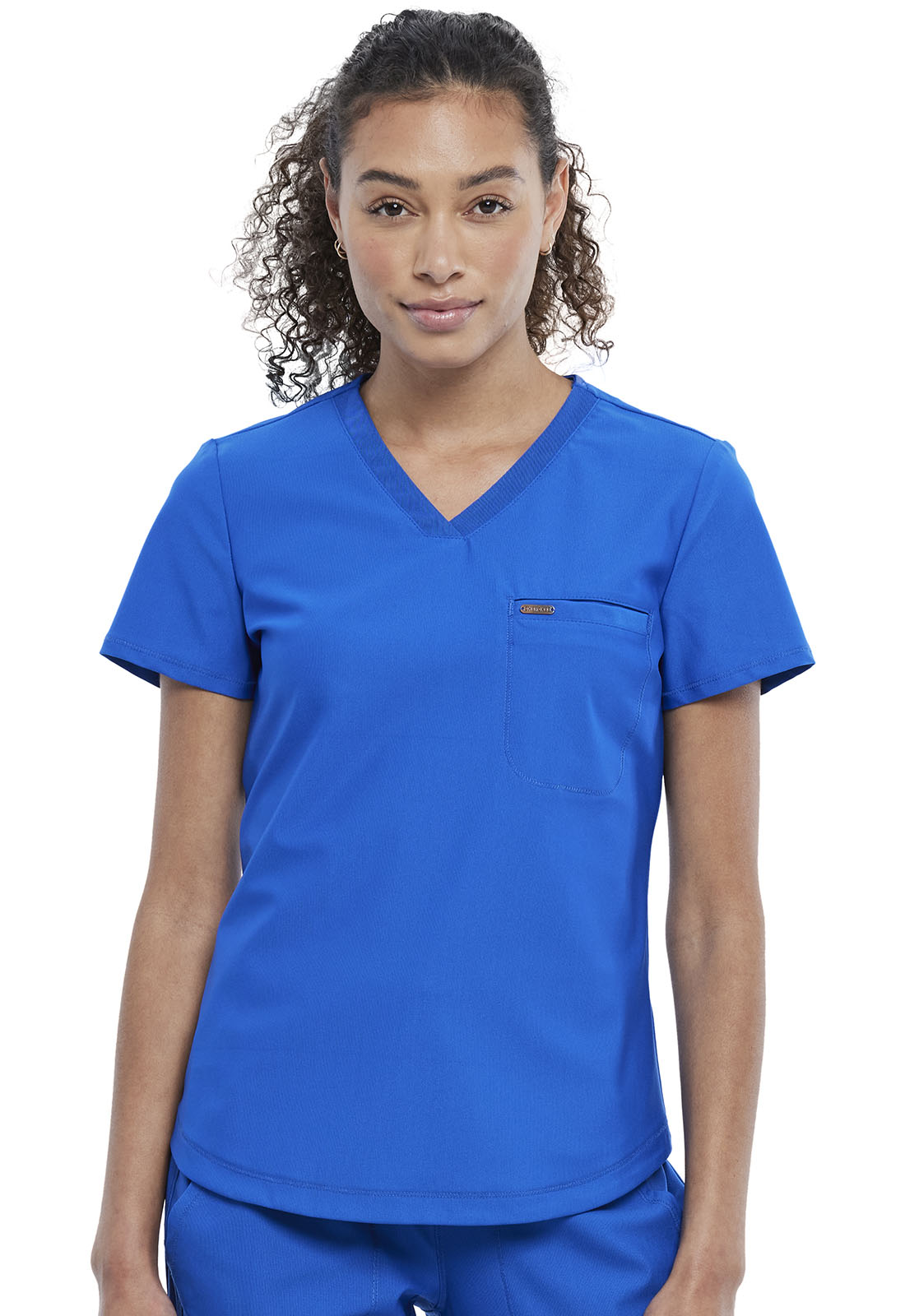 Cherokee FORM Women's Tuckable V Neck Scrub Top CK819