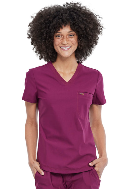 Cherokee FORM Women's Tuckable V Neck Scrub Top CK819