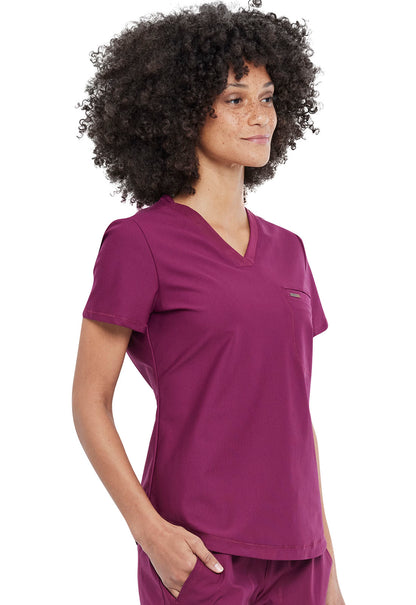 Cherokee FORM Women's Tuckable V Neck Scrub Top CK819