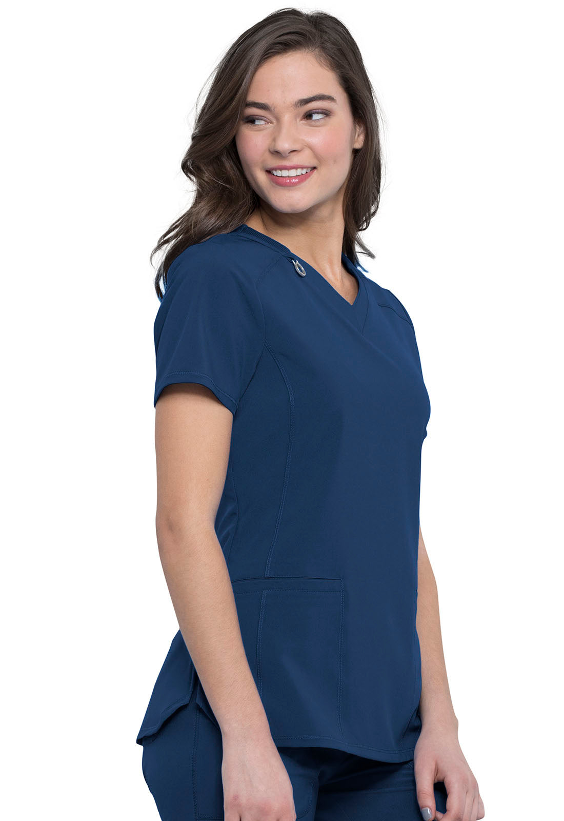 Cherokee Women's Chic V Neck Scrub Top CK865A