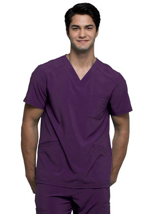 Cherokee Men's Antimicrobial V-Neck Scrub Top ck900A