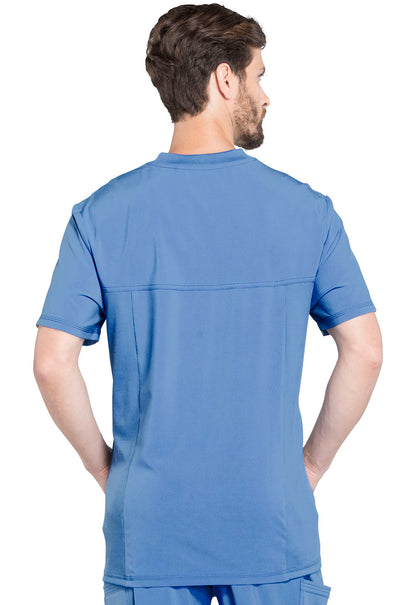 Cherokee Men's Antimicrobial Athletic Scrub Top ck910A
