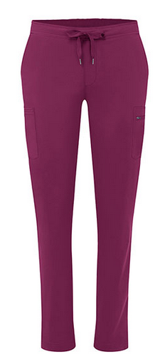 Adar Women's Addition Skinny Cargo Scrub Pant A6104