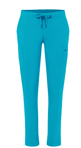 Adar Women's Addition Skinny Cargo Scrub Pant A6104