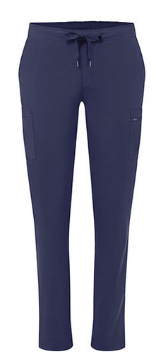 Adar Women's Addition Skinny Cargo Scrub Pant A6104
