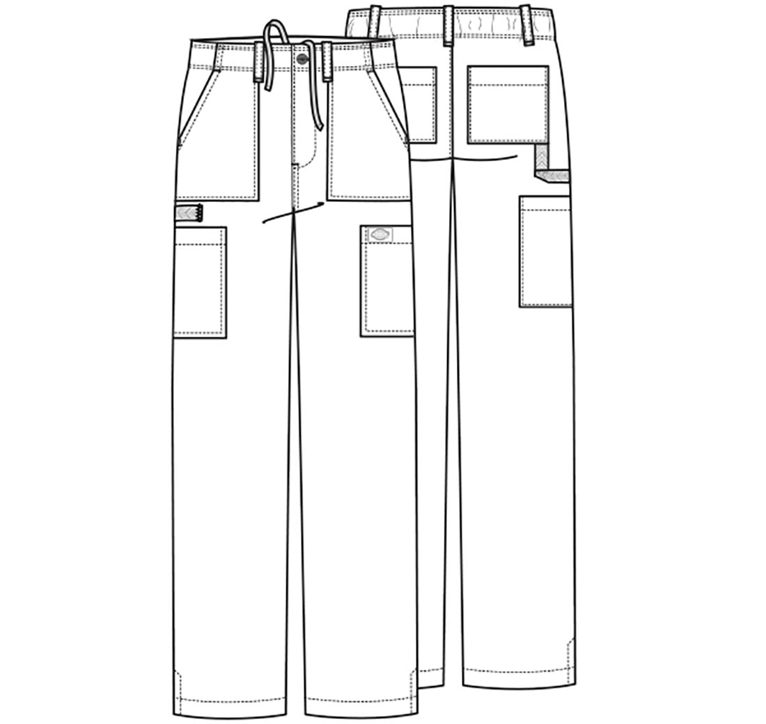 Dickies Essentials Men's Fly Drawstring Scrub Pant DK015
