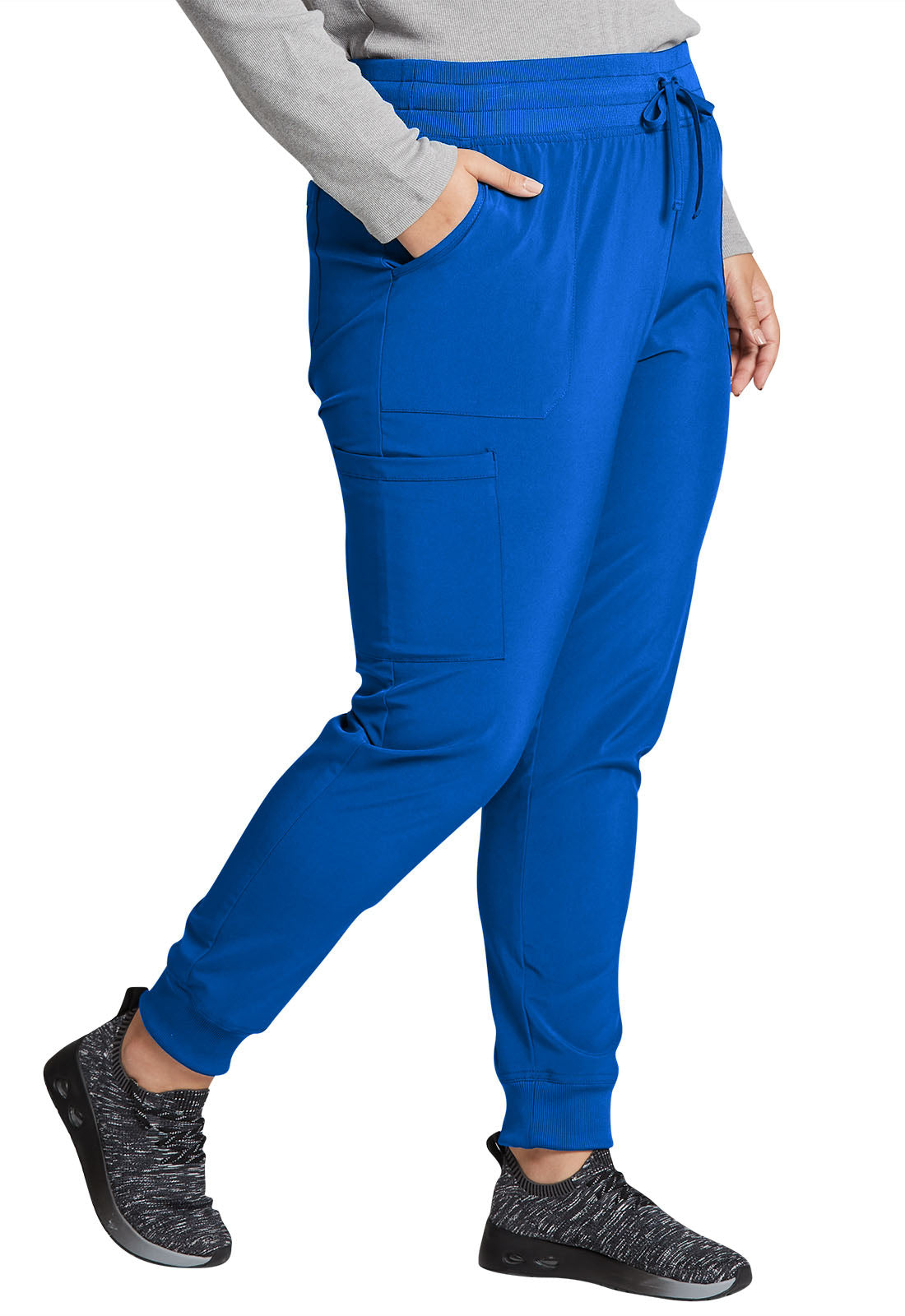 Dickies Essentials Women's Mid Rise Jogger Cargo Scrub Pant DK065