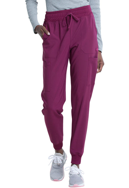 Dickies Essentials Women's Mid Rise Jogger Cargo Scrub Pant DK065