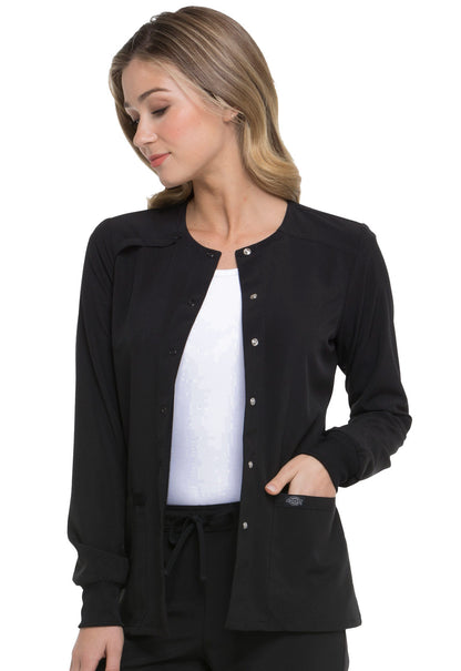 Dickies Essentials Women's Snap Front Scrub Jacket DK305