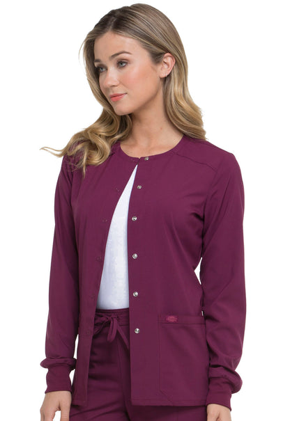 Dickies Essentials Women's Snap Front Scrub Jacket DK305