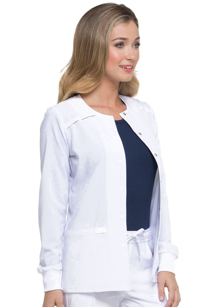 Dickies Essentials Women's Snap Front Scrub Jacket DK305