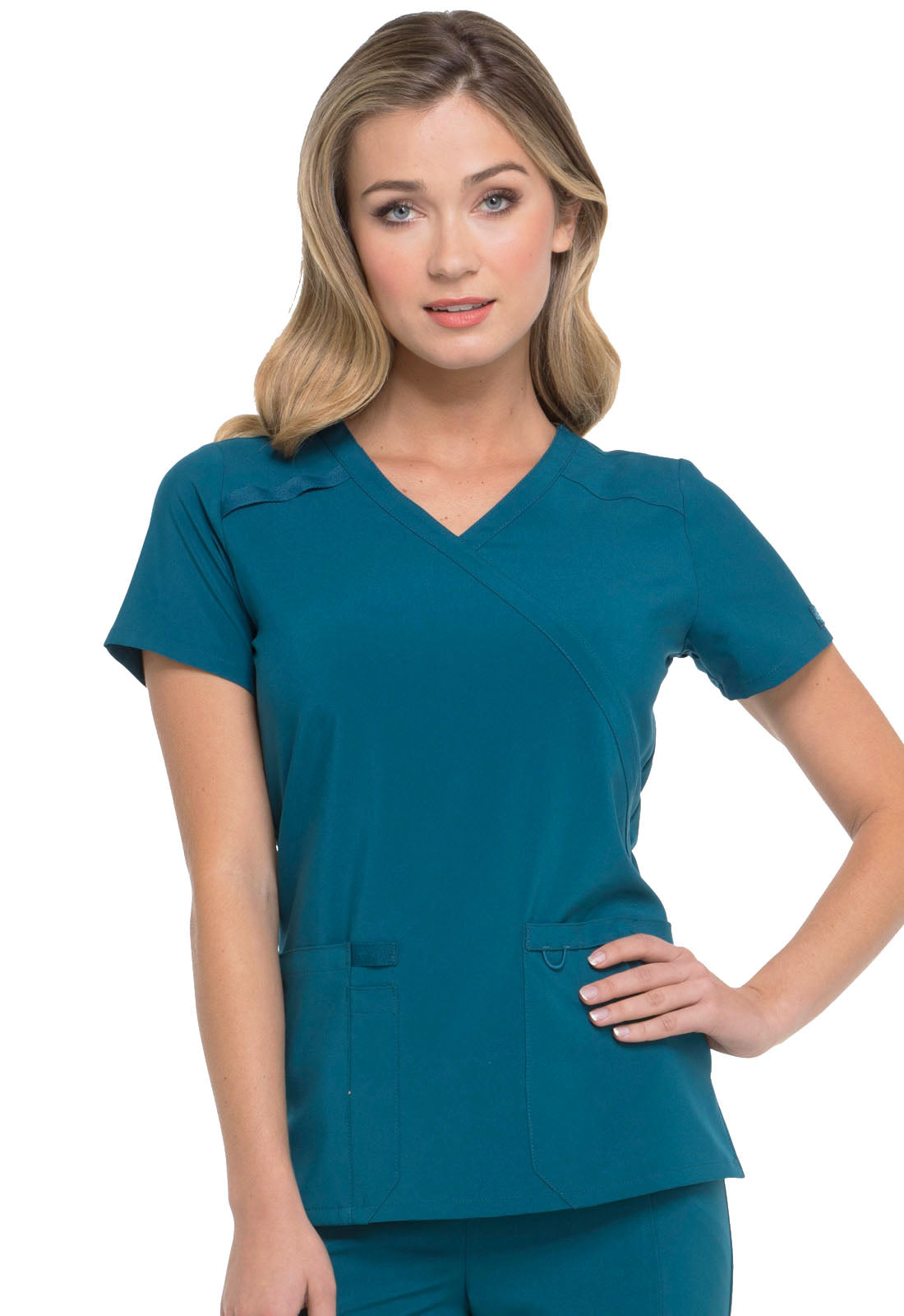 Dickies Essentials Women's Mock Wrap Top DK625