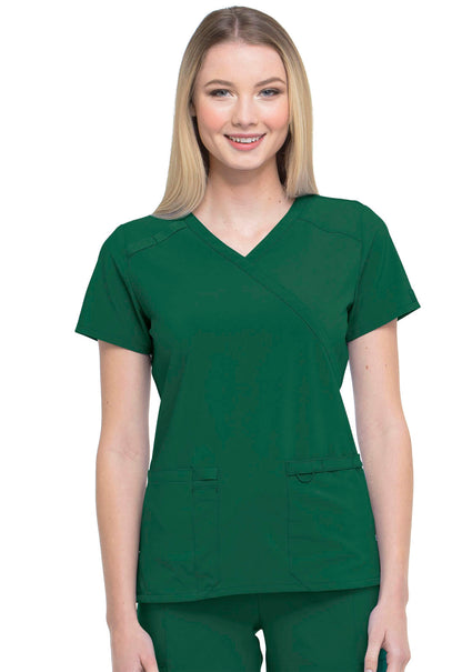 Dickies Essentials Women's Mock Wrap Top DK625