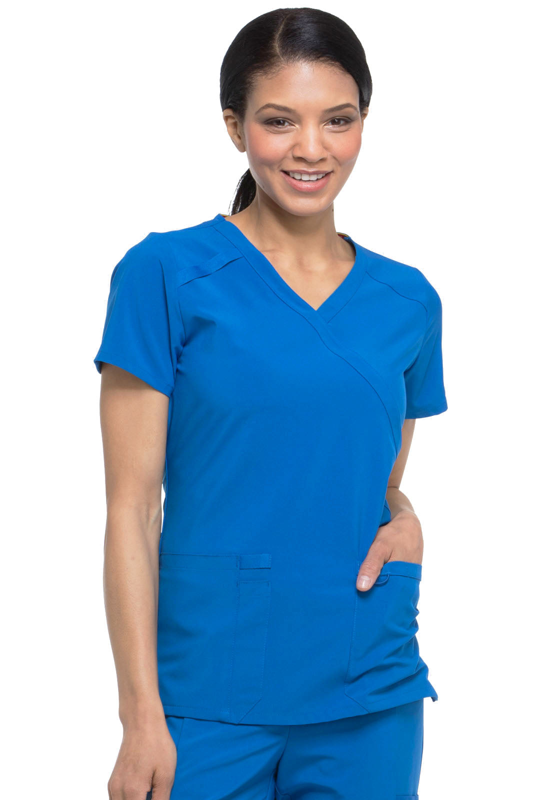 Dickies Essentials Women's Mock Wrap Top DK625