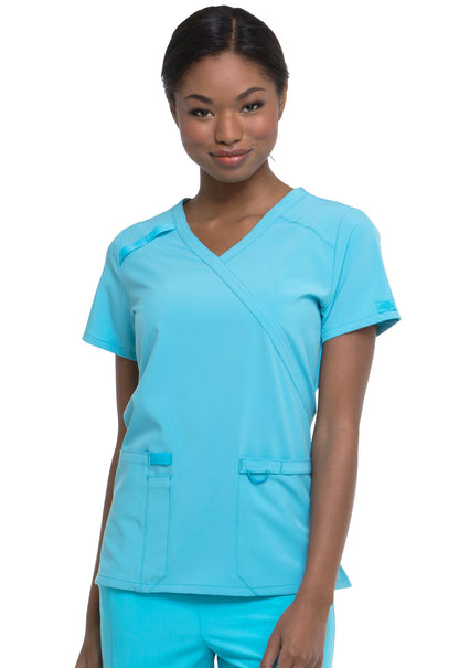 Dickies Essentials Women's Mock Wrap Top DK625