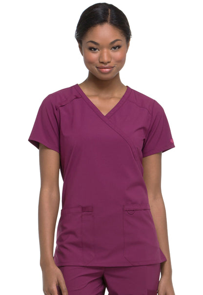 Dickies Essentials Women's Mock Wrap Top DK625