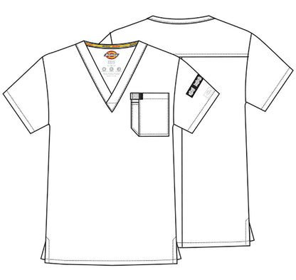 Dickies EDS Essentials Men's Tuckable V-Neck Scrub Top DK635