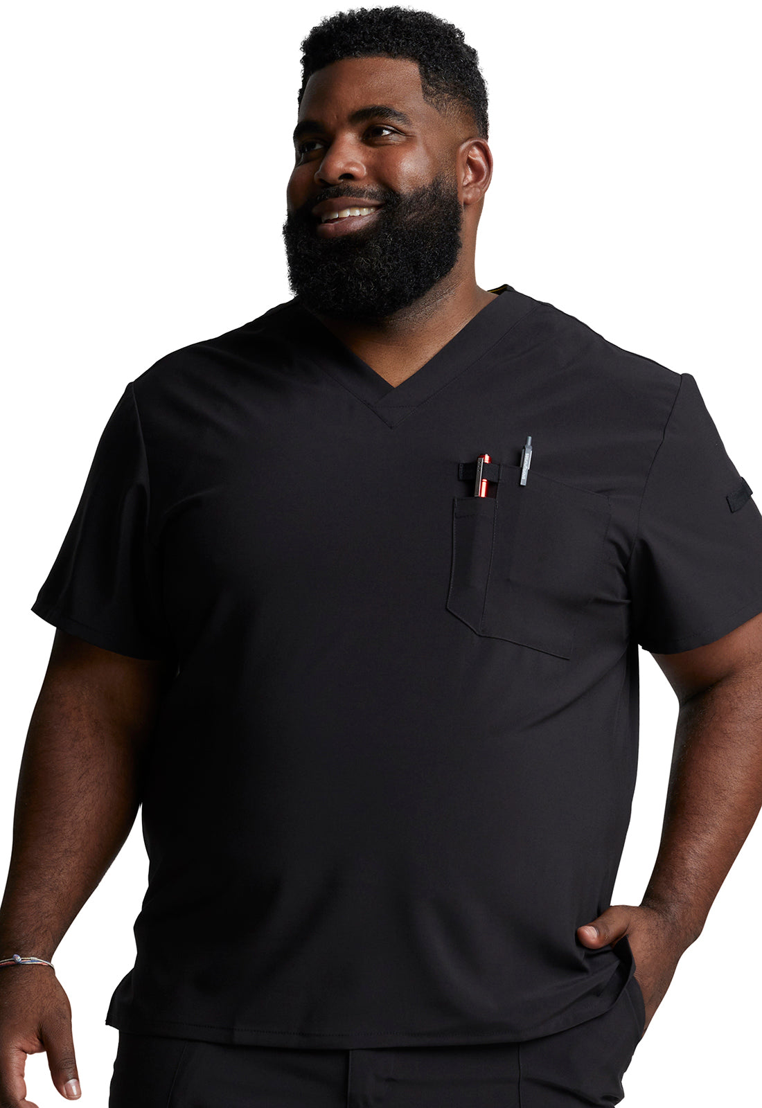 Dickies EDS Essentials Men's Tuckable V-Neck Scrub Top DK635