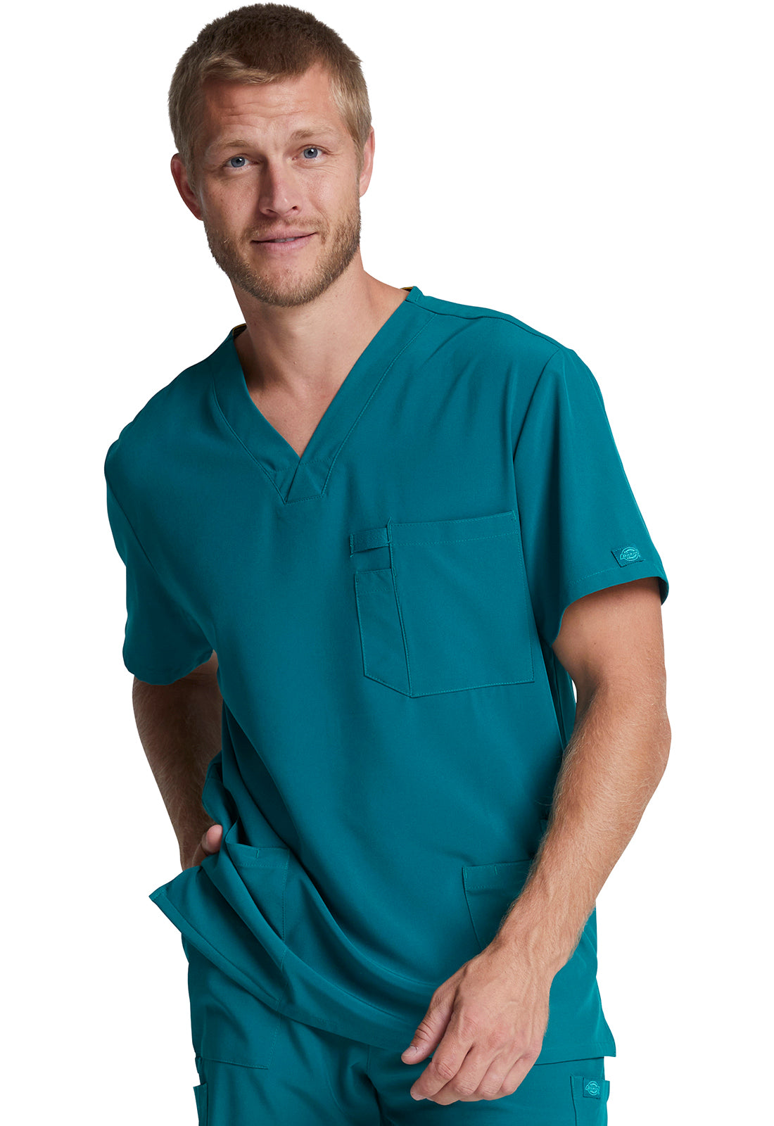 Dickies EDS Essentials Men's Tuckable V-Neck Scrub Top DK635