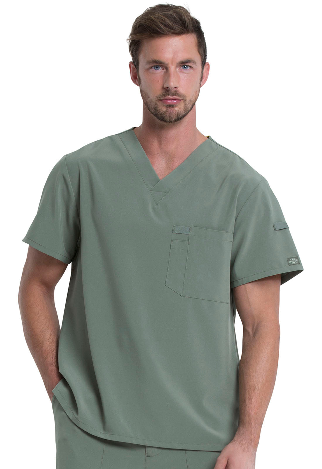 Dickies EDS Essentials Men's Tuckable V-Neck Scrub Top DK635