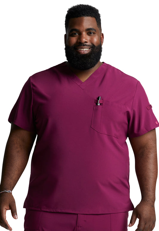 Dickies EDS Essentials Men's Tuckable V-Neck Scrub Top DK635