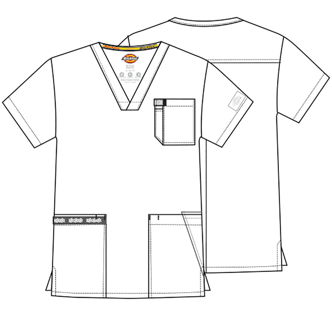 Dickies EDS Essentials Men's V-Neck Scrub Top DK645