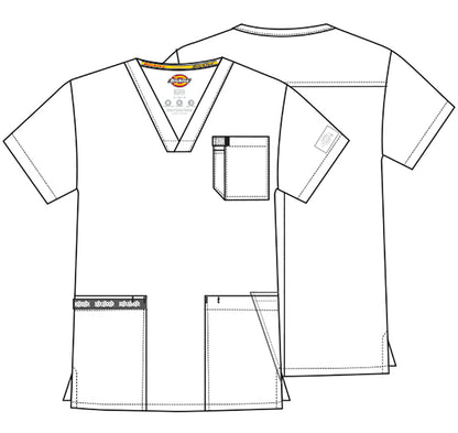 Dickies EDS Essentials Men's V-Neck Scrub Top DK645