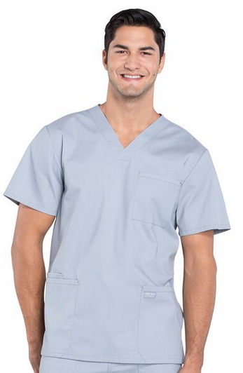 Cherokee Professionals Men's V-Neck Scrub Top WW695