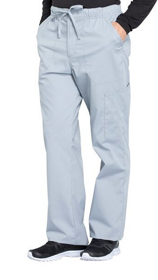 Cherokee Workwear Men's Drawstring Cargo Scrub Pants WW190