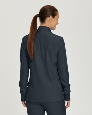 Landau Women's Zipper Track Scrub Jacket LJ700
