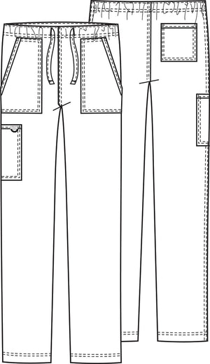 Cherokee Workwear Unisex Drawstring Scrubs Pants WW020