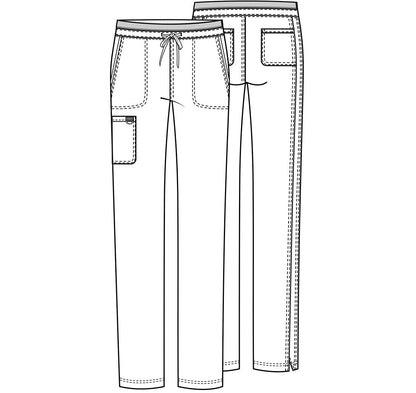 Cherokee Ladies Mid rise drawstring Pant WW105