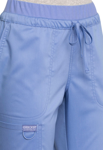 Cherokee Ladies Mid rise drawstring Pant WW105