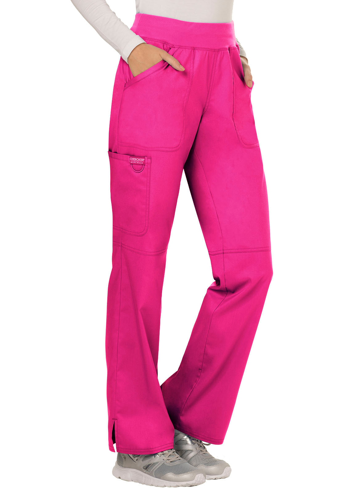 Cherokee Revolution Women's Elastic Waistband Scrub Pants WW110