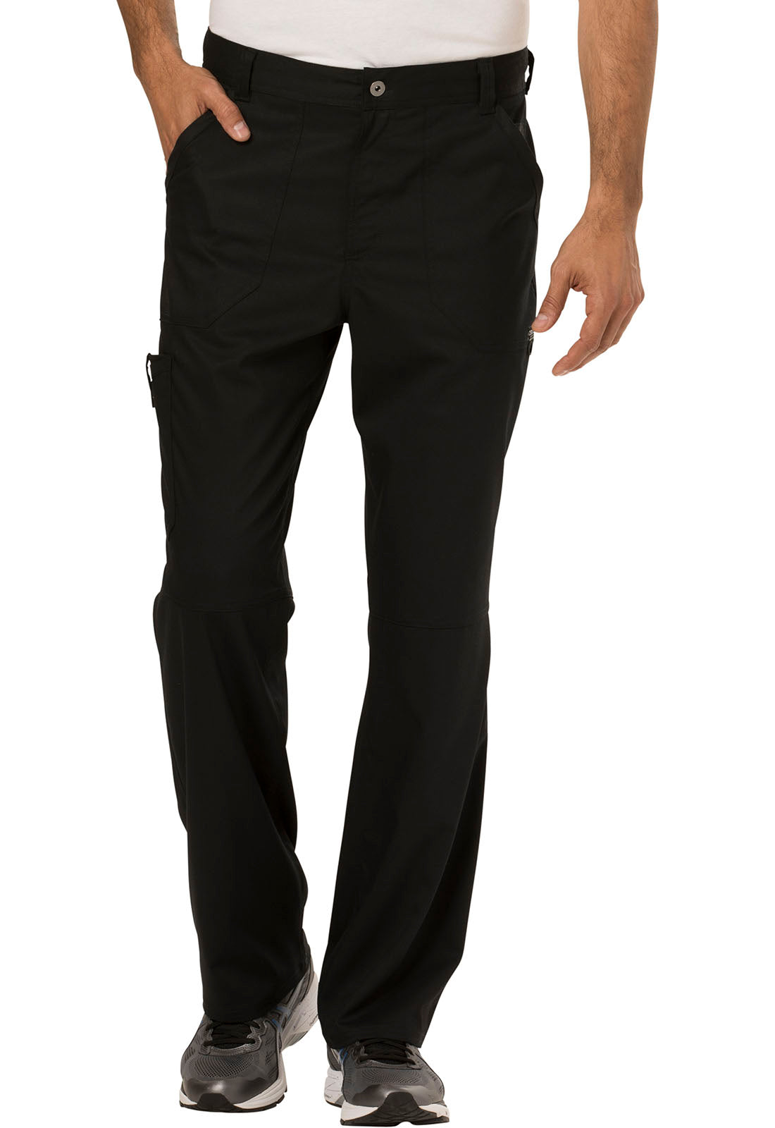 Cherokee Workwear Men's Button Cargo Scrub Pants WW140