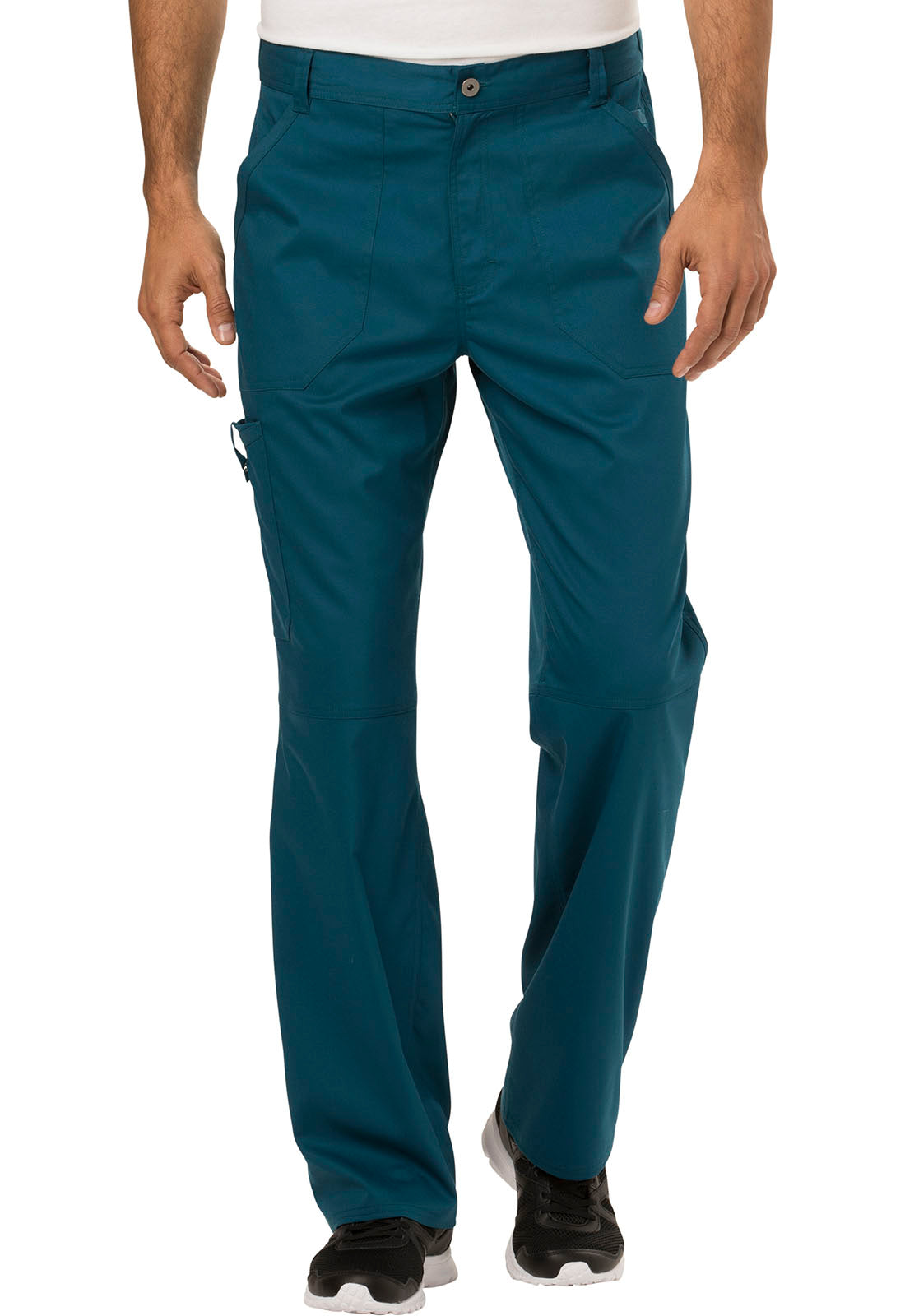 Cherokee Workwear Men's Button Cargo Scrub Pants WW140