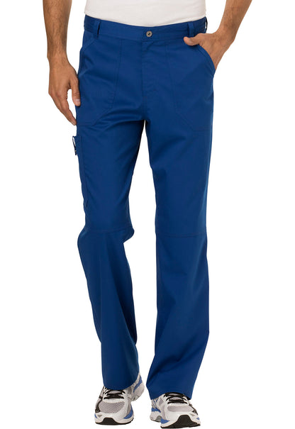 Cherokee Workwear Men's Button Cargo Scrub Pants WW140