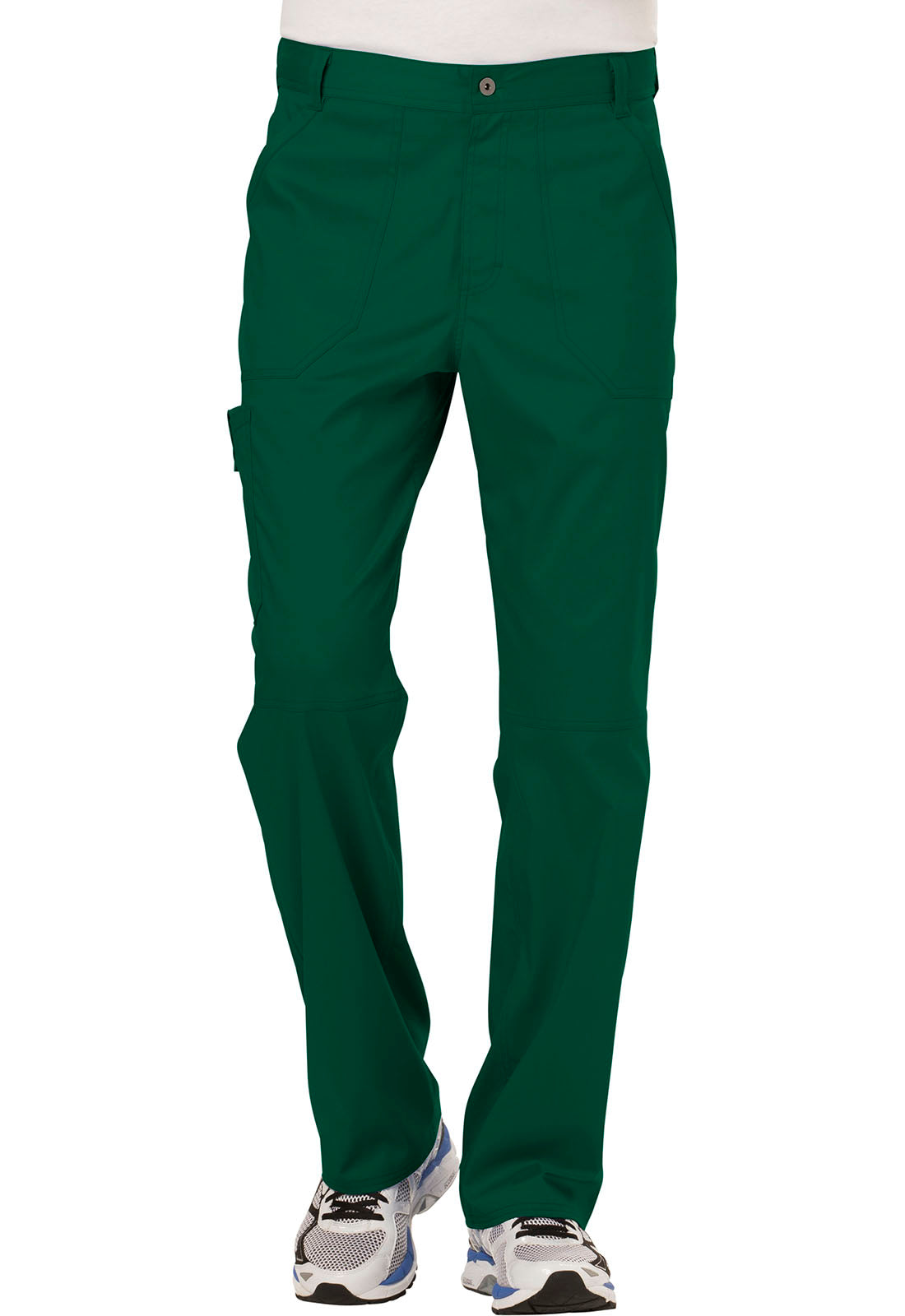 Cherokee Workwear Men's Button Cargo Scrub Pants WW140