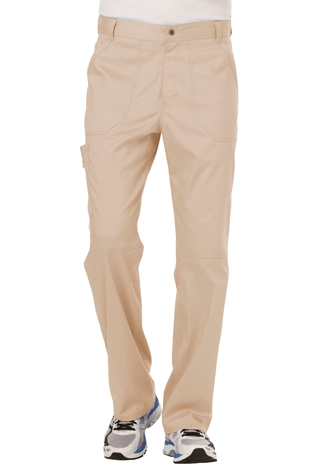Cherokee Workwear Men's Button Cargo Scrub Pants WW140
