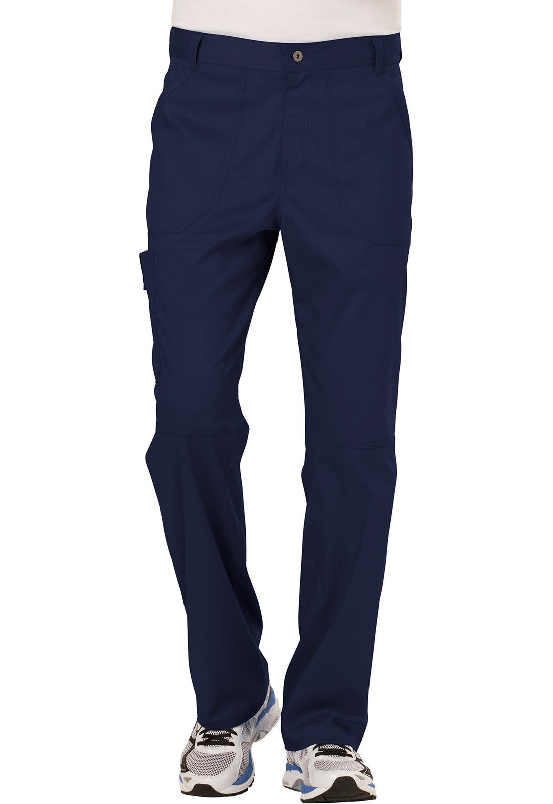 Cherokee Workwear Men's Button Cargo Scrub Pants WW140