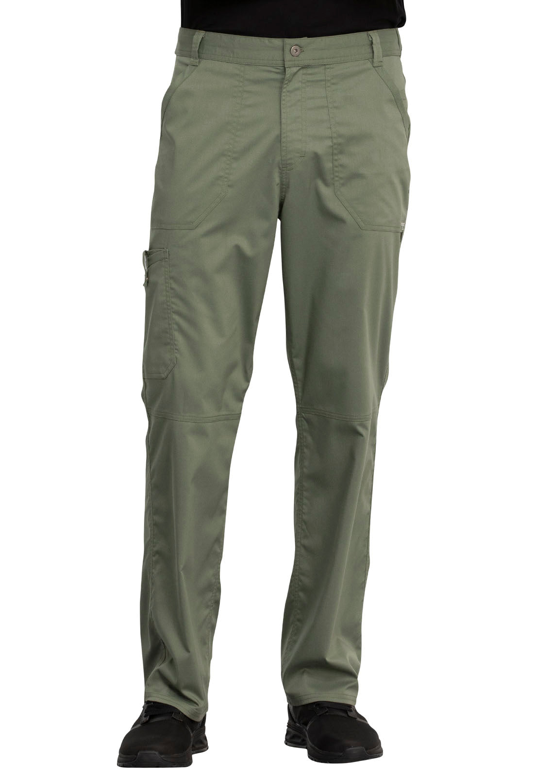Cherokee Workwear Men's Button Cargo Scrub Pants WW140