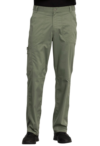 Cherokee Workwear Men's Button Cargo Scrub Pants WW140